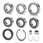 Rear Diff Bearing Seal Kit & Nut for Honda Rancher TRX350