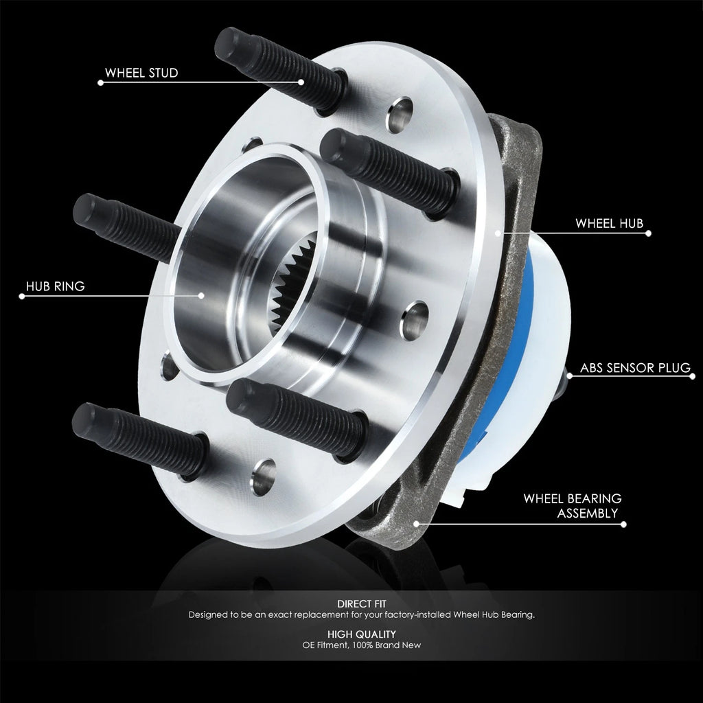 Front Left Right Wheel Bearing Hub for Cutlass Grand Am (1997–2005)