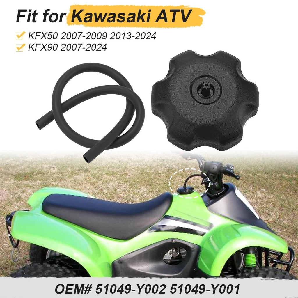 Fuel Tank Cap for Kawasaki KFX50 KFX90 (2007–2024) 51049-Y002