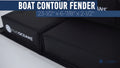 Set of 4 Boat Fenders for Contour Bumpers (24" x 6-7/8" x 2-1/2")