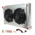 3 Row Radiator Shroud Fan for Chevy C/K C10 C20 C30 K10 K20 (1973–1987)