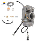 Carburetor & Choke Cable for Harley Davidson HSR42 Evo Twin Cam TM42 (N/A)