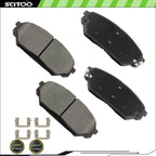 Front Ceramic Brake Pads Kit for Hyundai Veracruz (2007–2012)