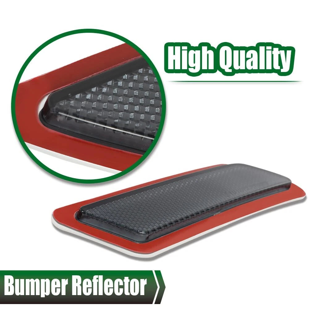 Set of 2 Smoke Bumper Reflectors for BMW 328i (2012–2015)