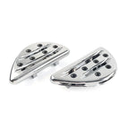 Chrome Rear Passenger Floorboard Foot Pegs for Harley Touring (1993-2023)