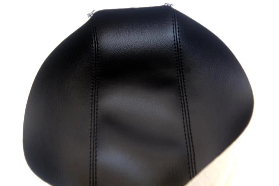 Center Console Lid Armrest Cover for Dodge Journey (2009–2010) Black Leather