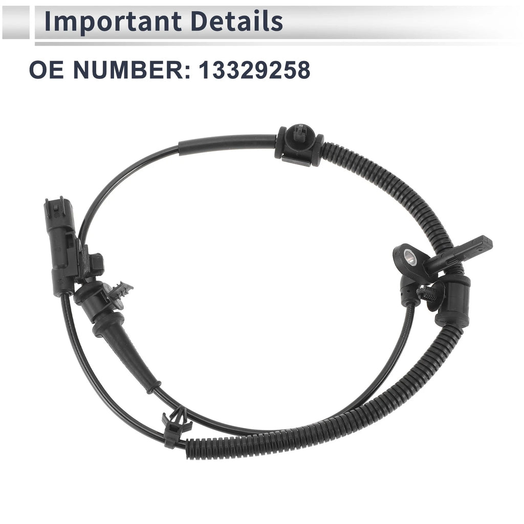 ABS Wheel Speed Sensor for Chevrolet Cruze (2011–2016) 1 Pc Front Left/Right