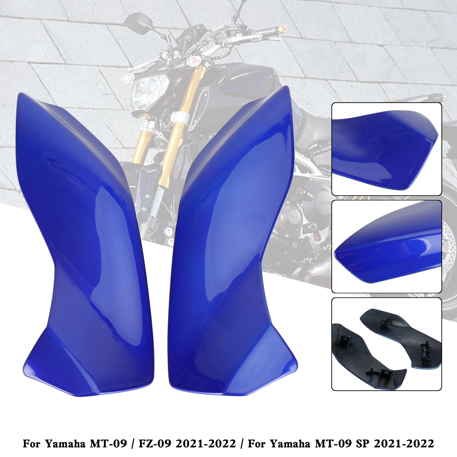 Headlight Fairing Side Panel for Yamaha MT-09 FZ09 MT-09 SP (2021–2022) Blue