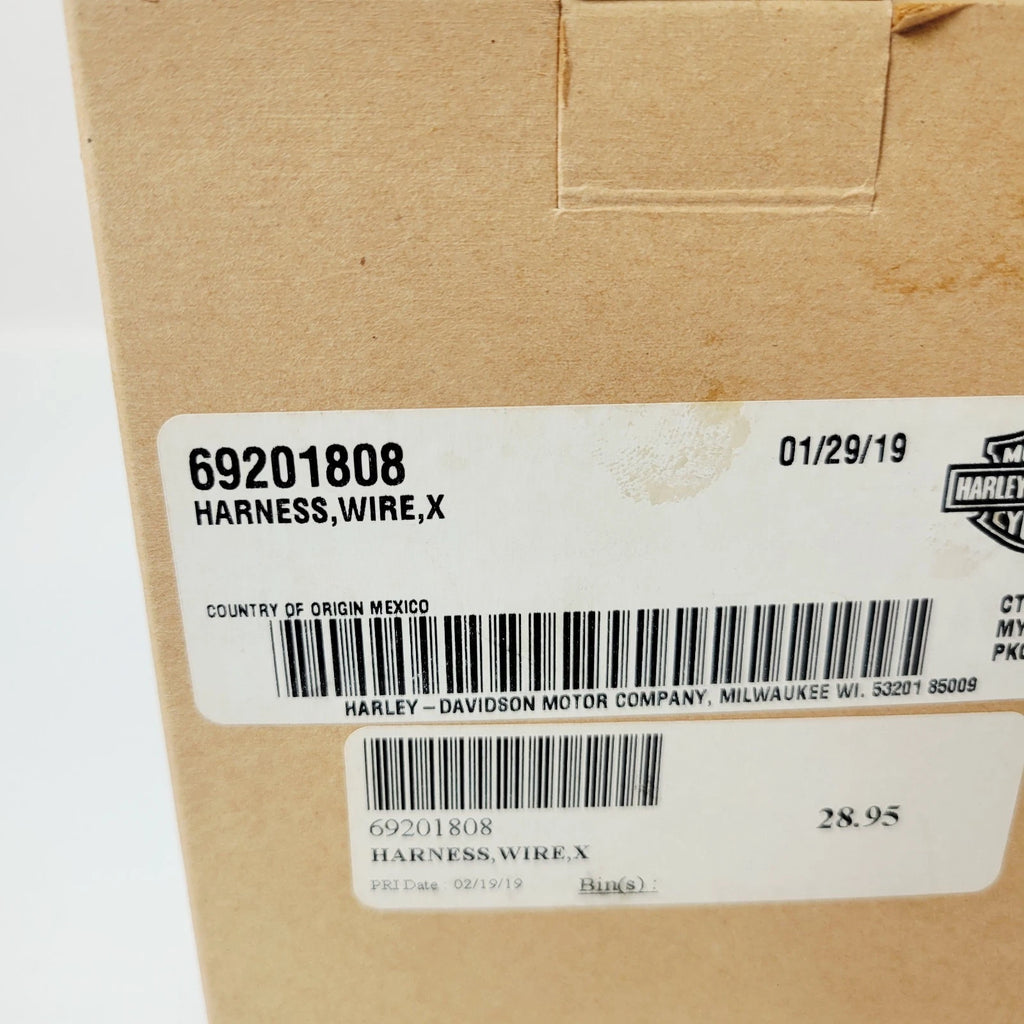 Heated Grip Power Ground Jumper Harness for Harley-Davidson (OEM 69201808)