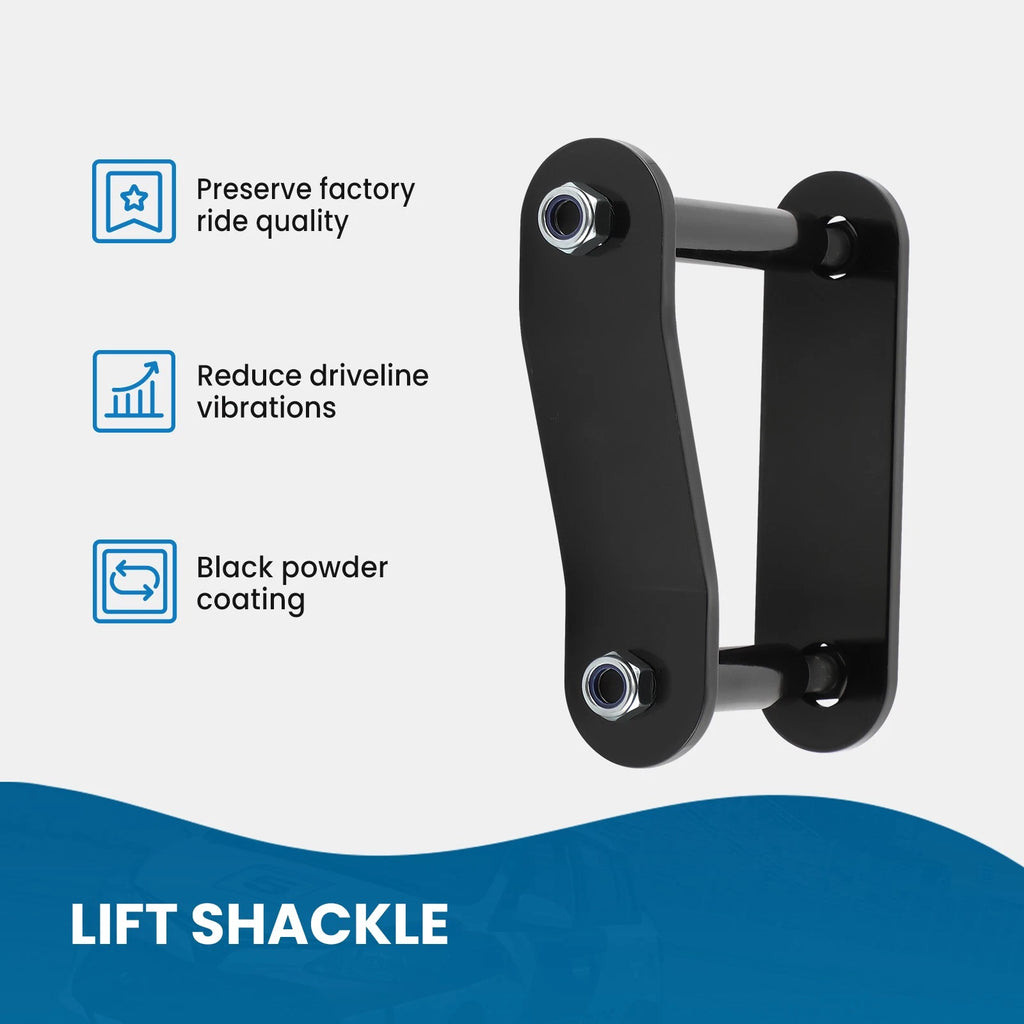 2" Rear Lift Kit Spring Shackle for Nissan Xterra 2WD 4WD (2005–2015)