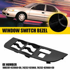 Driver Side Master Power Window Switch Bezel Trim for Toyota Corolla (1998–2002)