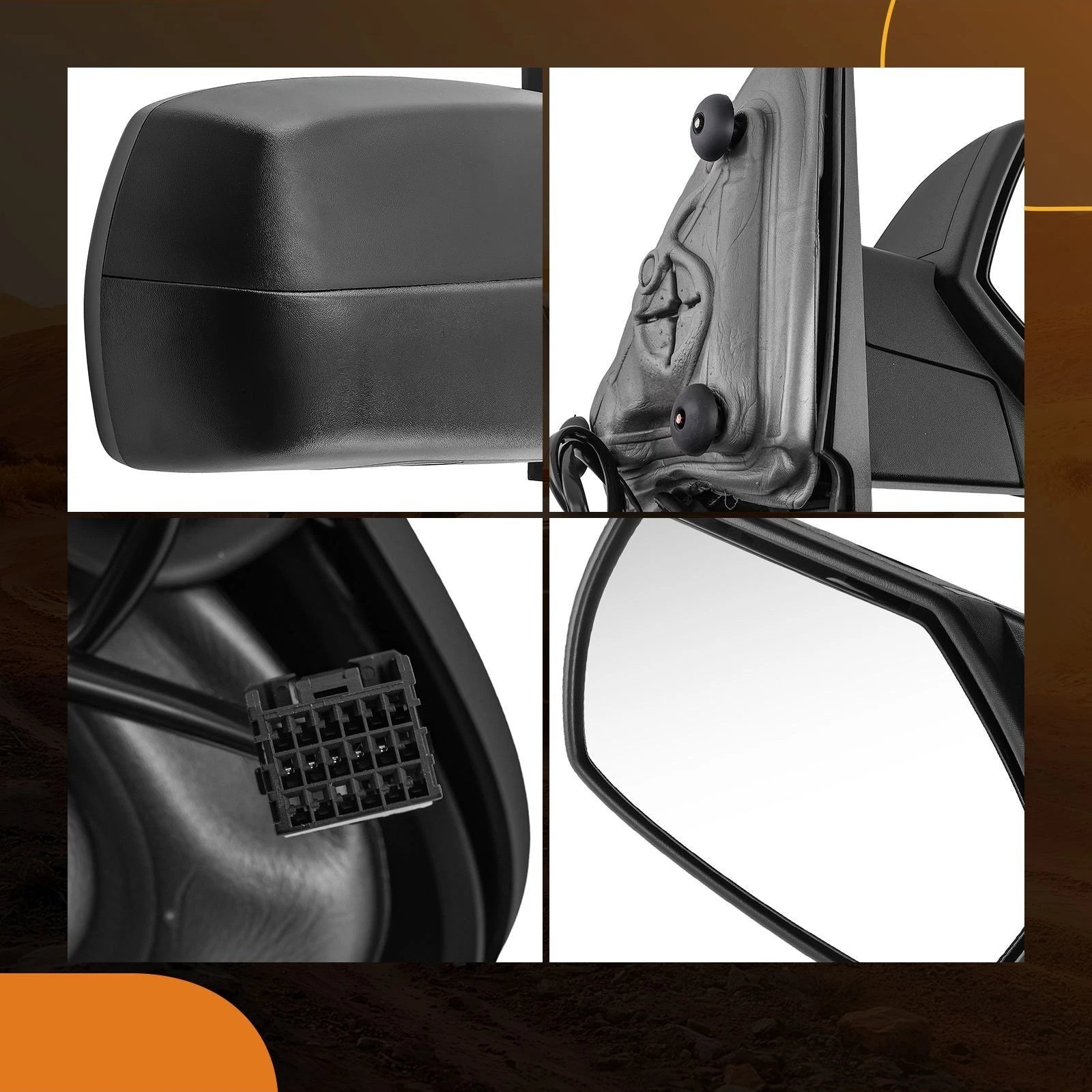 Heated Side Mirror Right for Chevrolet Silverado 3500 HD (2015–2019)