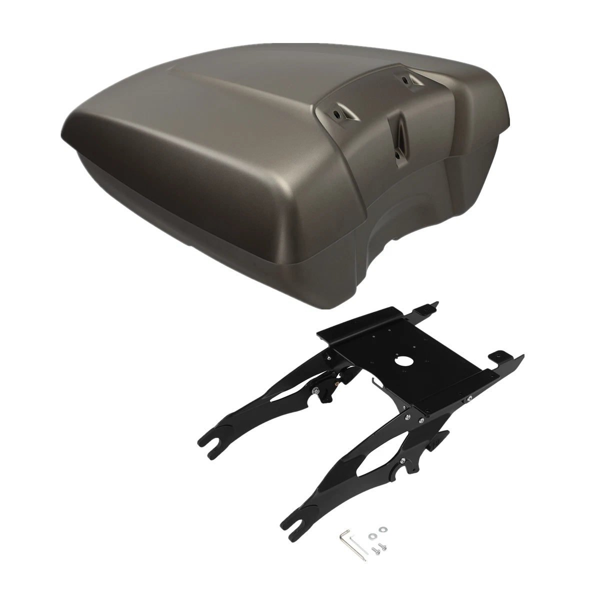 Low Profile Trunk & Mount Rack for Indian Chieftain (2014–2025) Bronze Smoke