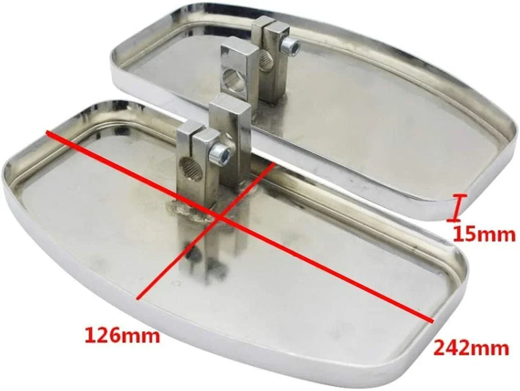 Rear Passenger Foot Pegs for Honda Motorcycle Floorboards
