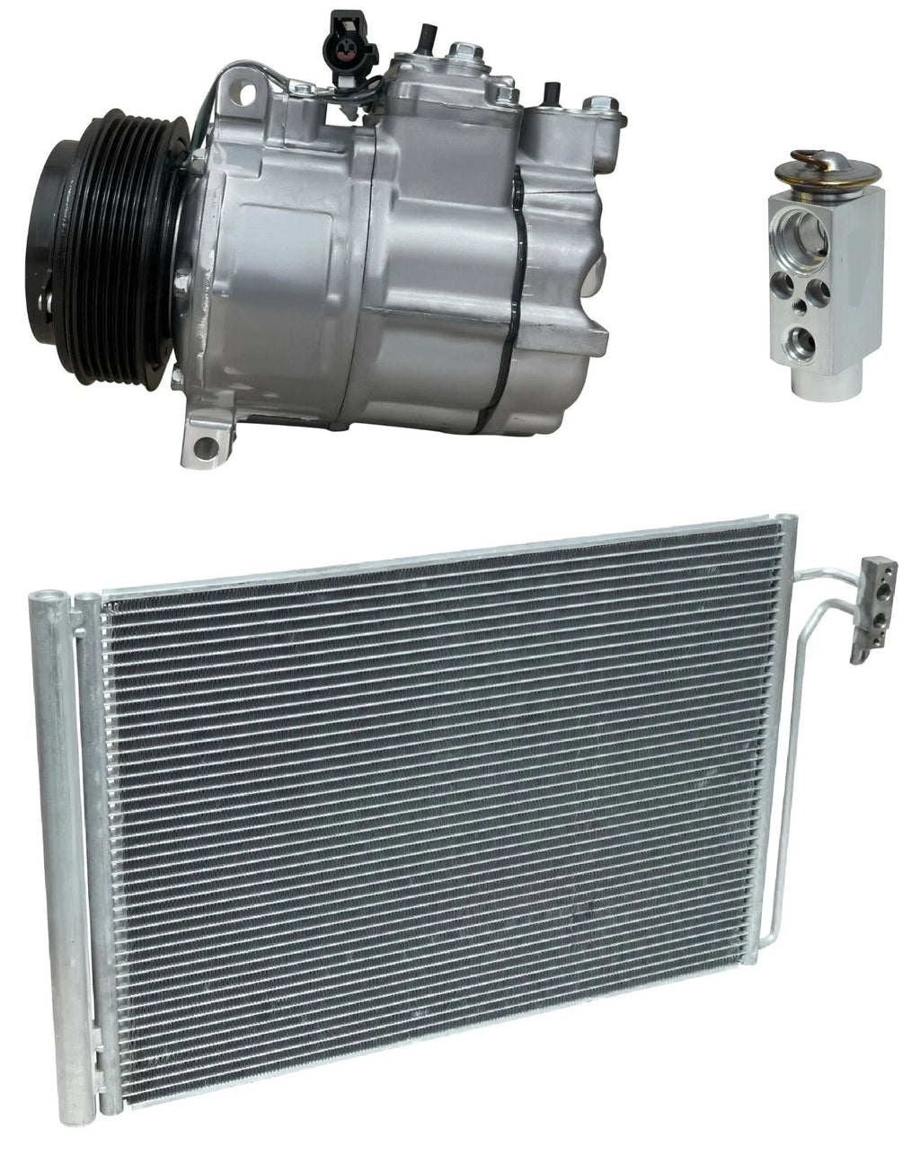 AC Compressor Kit With Condenser for Range Rover 4.4L (2009–2009)