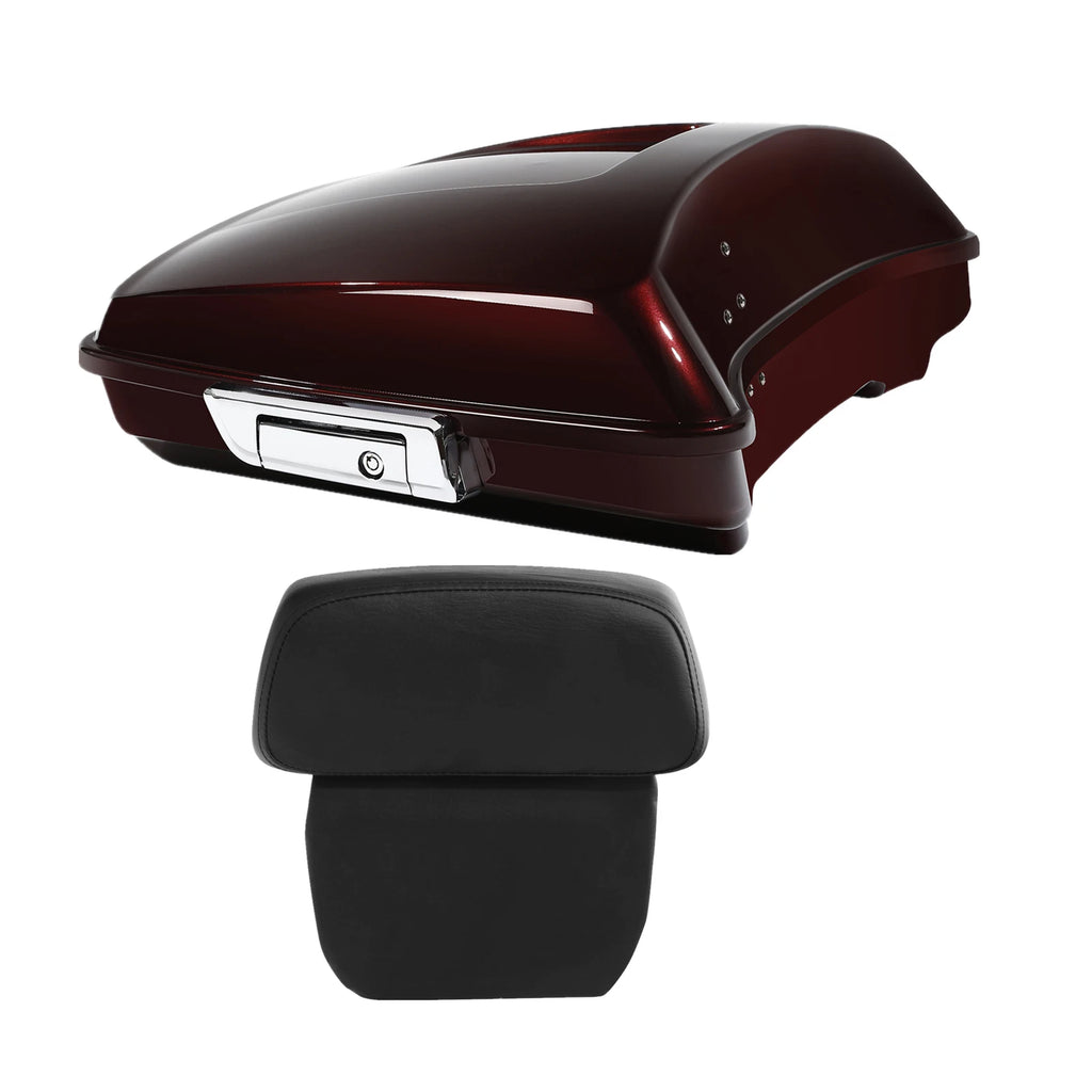 Razor Trunk Backrest for Harley Touring Road Glide (2014–2025) Twisted Cherry