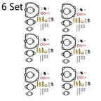 Set of 6 Carburetor Kits for IH Farmall Super H M W4 O4 W6 O6 Tractor