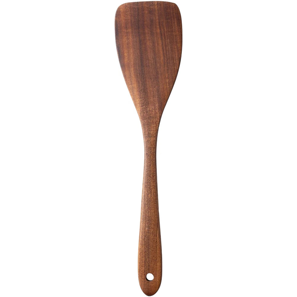 Teak Wood Spatula for Non-Stick Cookware (31.8 x 7.3 cm)