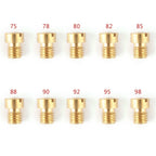 10X 5MM M5 Main Jets for Dellorto Carburetor (75–95)