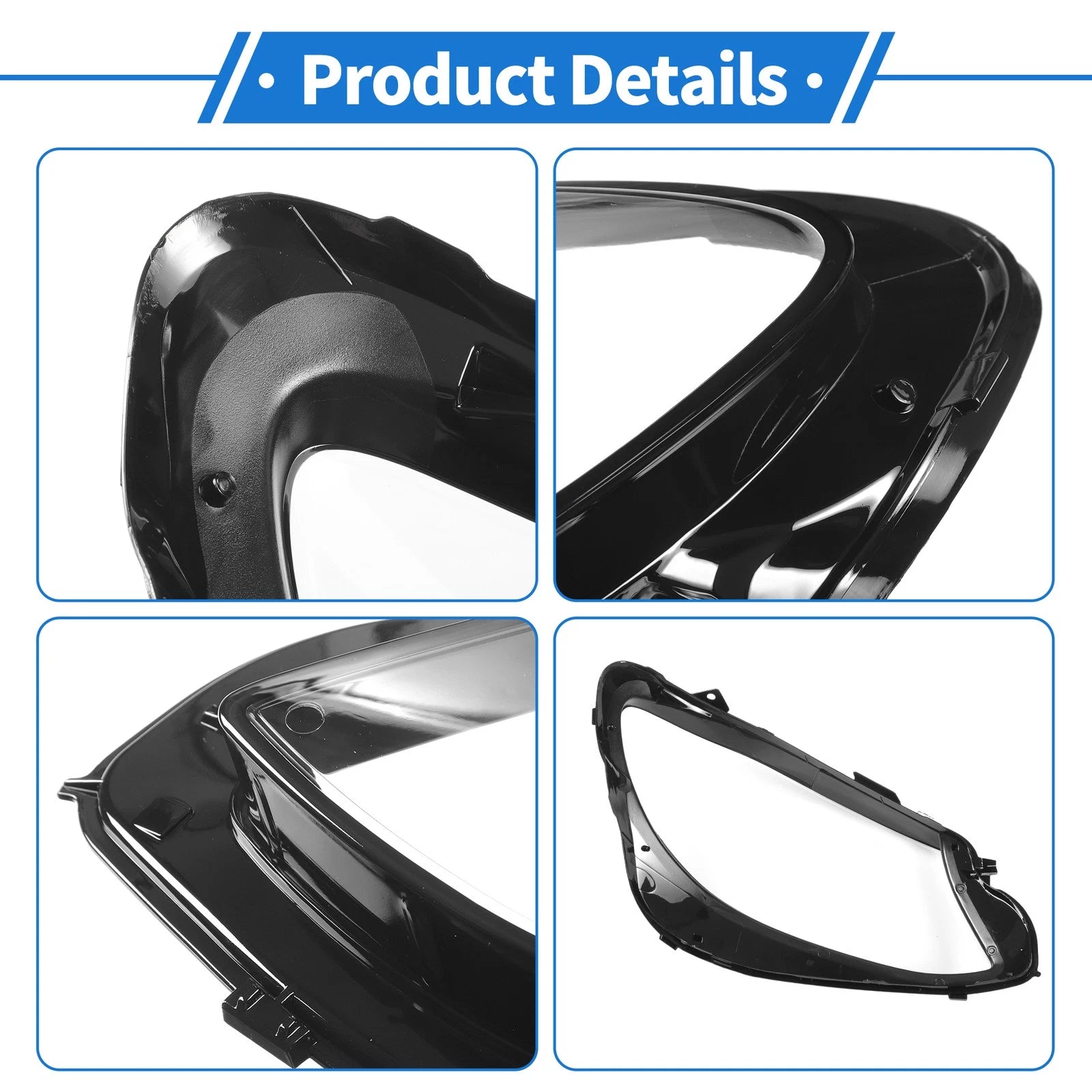 Headlight Lens Cover for Mercedes-Benz E-Class (2016–2021)