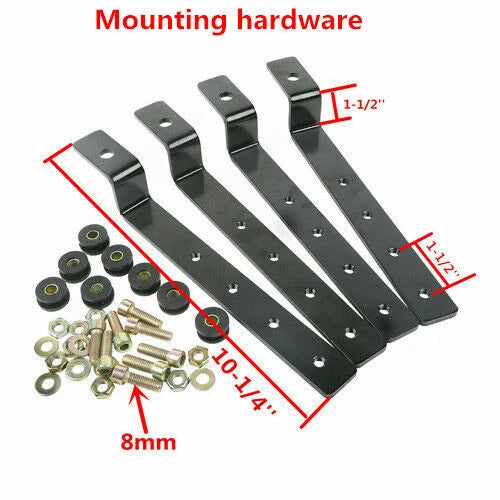 Saddle Bags for Harley Sportster Softail Honda (Large)