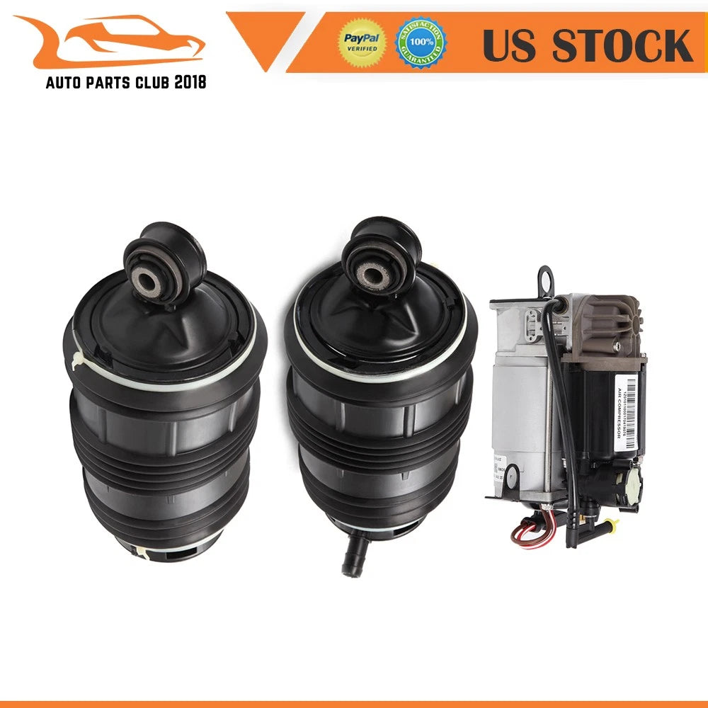 3PC Air Suspension Kit for Mercedes E350 E500 (2003–2009)