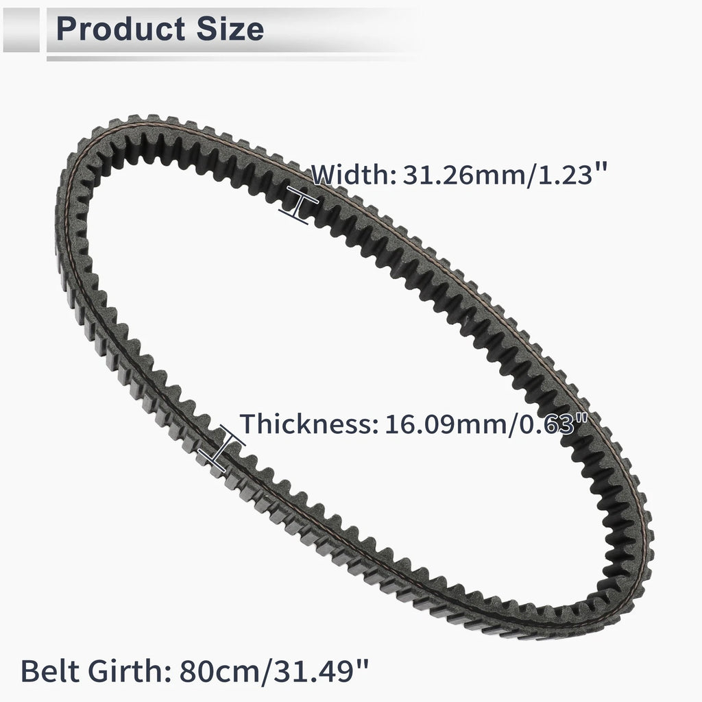 Drive Belt V-Belt No. 24827729767 for BMW C650GT C600 C650 Sport (2011–2020)