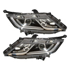 Set of 2 Headlights for Honda Odyssey (2018-2020) Halogen Clear Lens