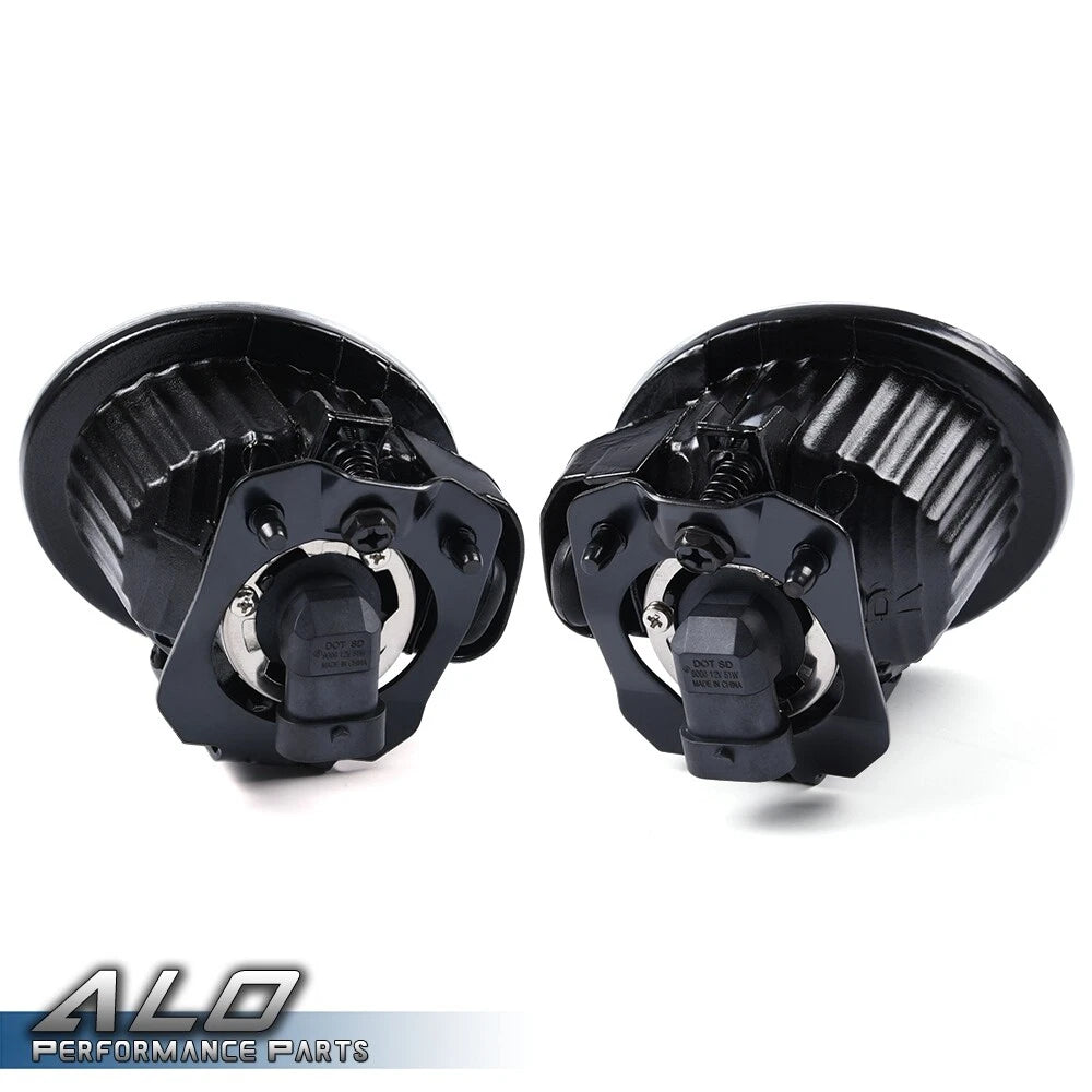 Set of 2 Chrome Housing Clear Lens Front Fog Lights for Murano (2003–2005)