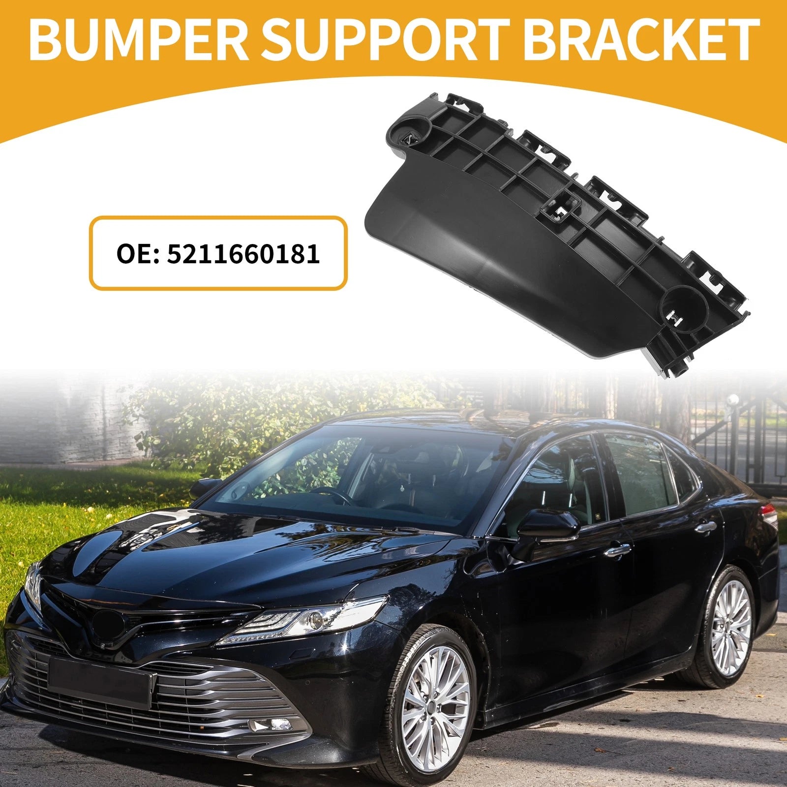 LH Front Bumper Support Bracket for Toyota Land Cruiser (2008–2015)