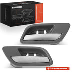 2X Rear Chrome Interior Door Handles for Chevy Tahoe GMC Cadillac (2000–2023)
