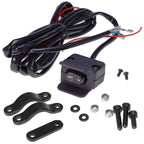 12V Winch Thumb Switch Rocker Style with Mounting Bracket for Outdoor Use