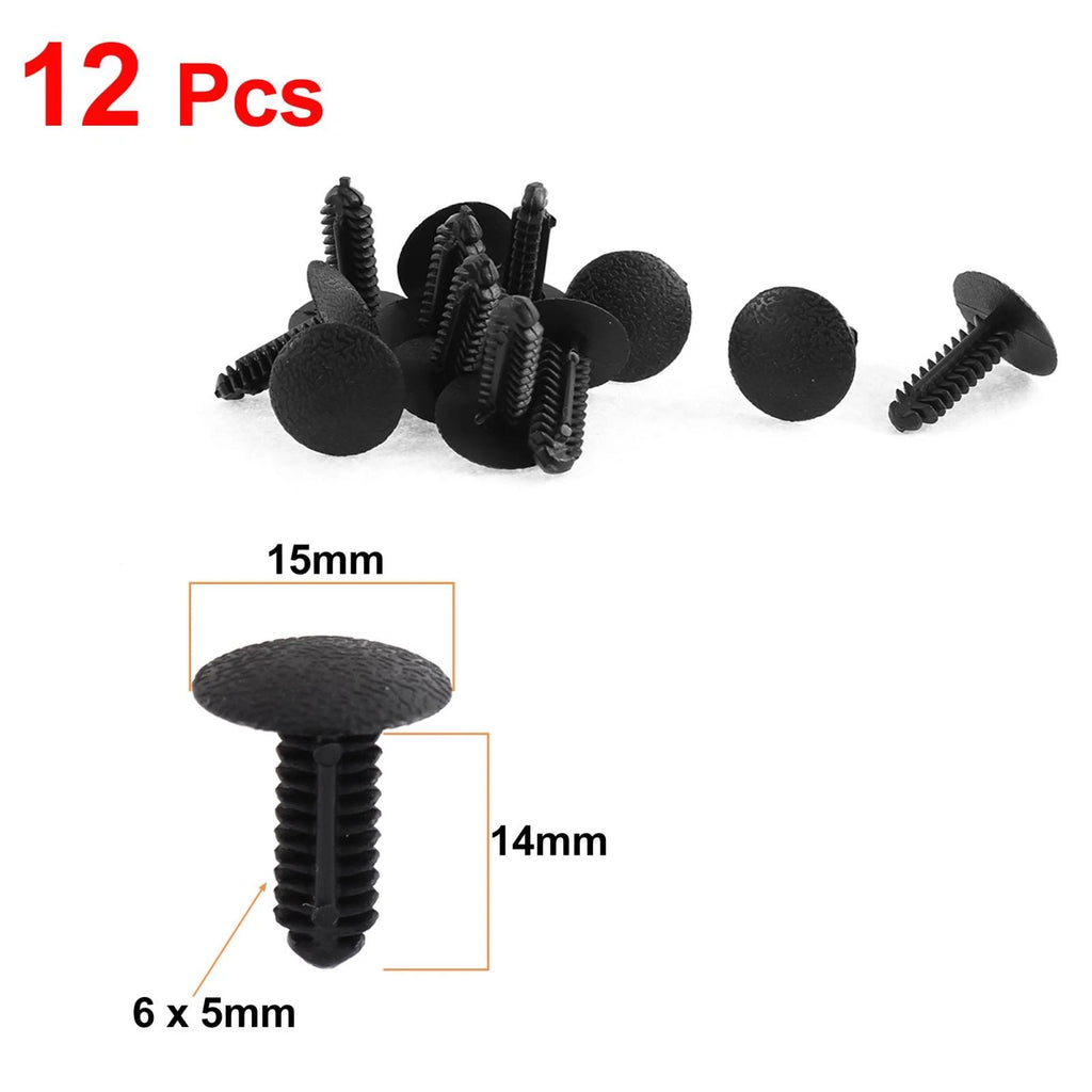 12Pcs Plastic Fir Tree Retainer Clips 19mm for Ford 
