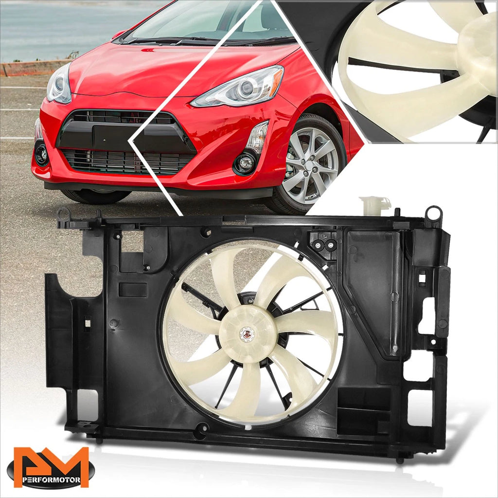 Radiator Cooling Fan Assembly for Toyota Prius C (2012–2021)