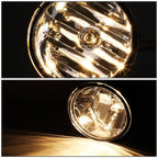 Clear Lens Chrome Housing Fog Light Lamps for Nissan Armada Titan (2005–2015)