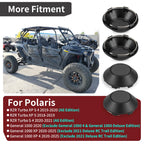 4X Center Hub Wheel Caps 1523153-655 for Polaris General XP 4 1000 (2020–2025)