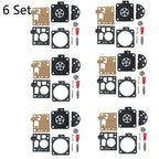 Set of 6 Carburetor Diaphragm Kit for STIHL MS380 MS381 038 066 BING 48