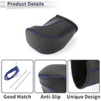 1 Pc Gear Shift Knob Cover for Toyota Tacoma (2016–2022) Black Blue