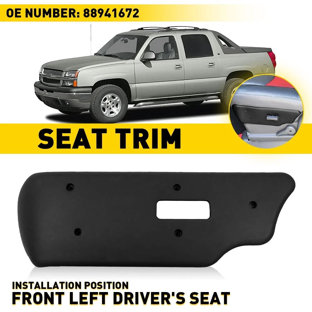 Seat Switch Bezel for Chevy Silverado Avalanche GMC Sierra Yukon (2003–2006)