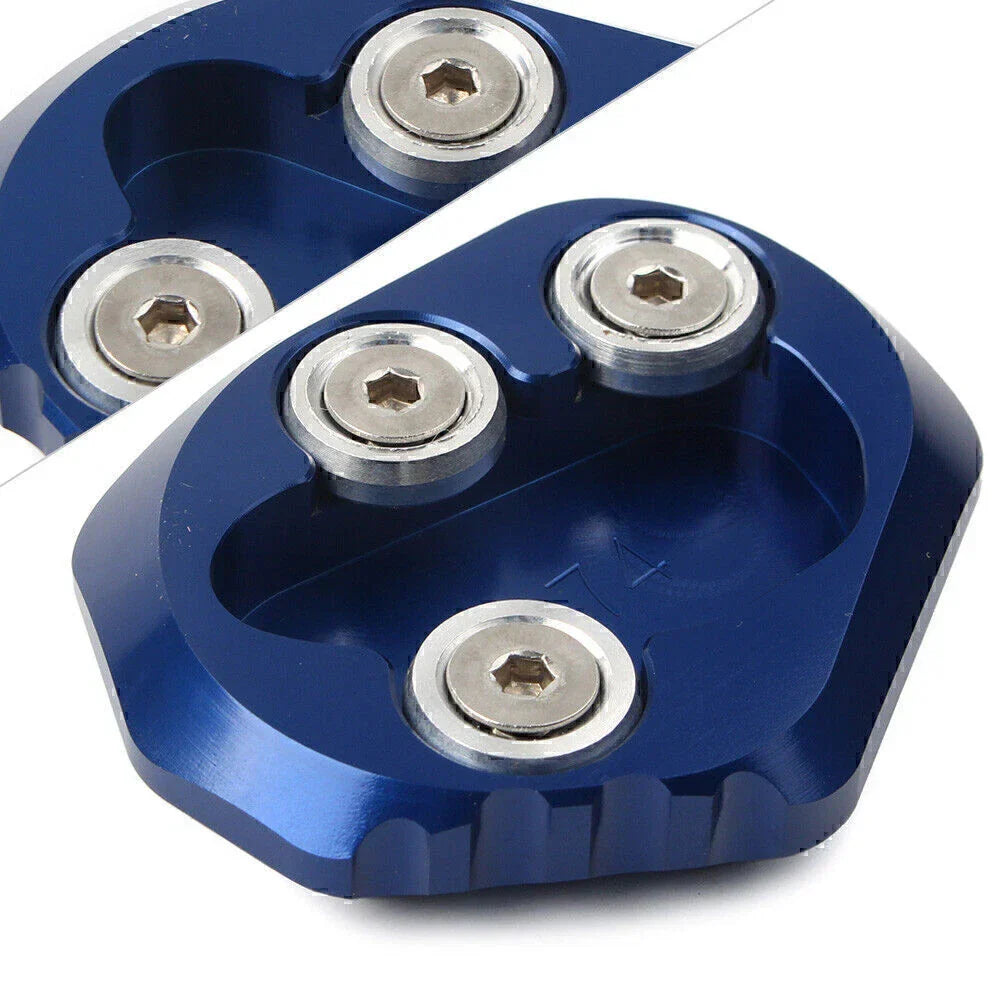 Blue Kickstand Side Stand Plate Extension Pad for YAMAHA YZF-R6 (2017-2018)