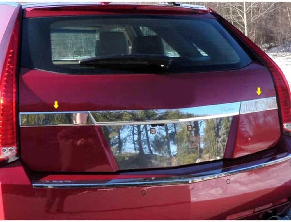 2pc. Luxury FX Chrome License Bar Extension For 2010-2014 Cadillac CTS