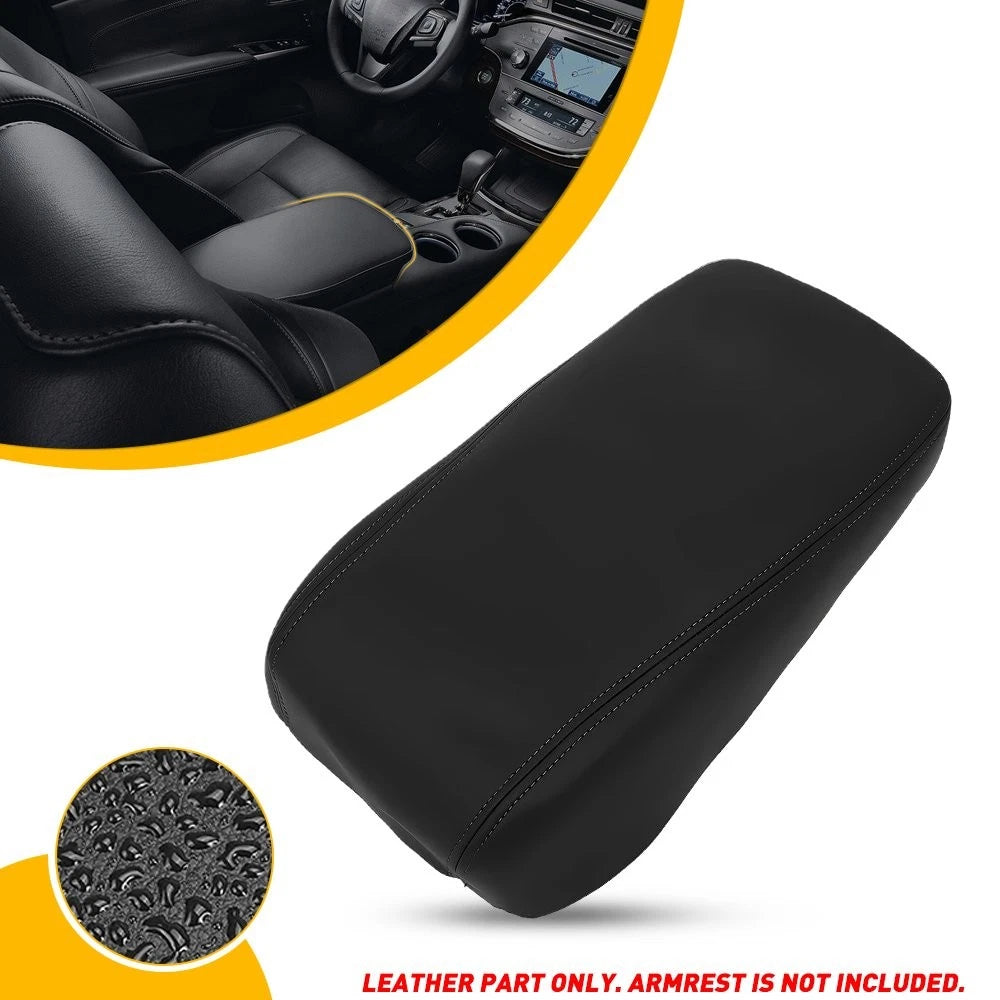 Leather Center Console Lid Armrest Cover for Toyota Avalon (2013–2018)