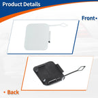 Rear Tow Hook Cover for BMW 525i 528i 530i 540i (No. 51128219075) White