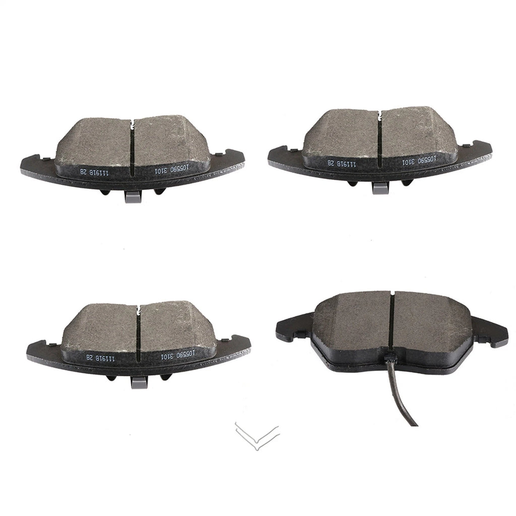 Set of 4 Front Brake Pads for Audi TT, Volkswagen Beetle