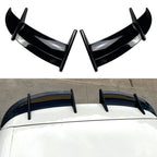 2 Pcs Black ABS Rear Roof Spoiler for Volkswagen Golf MK6 (2008–2012)