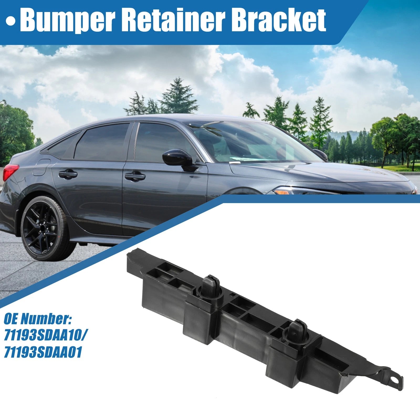 Bumper Bracket No. 71193SDAA01 for Honda Accord (2006–2007)