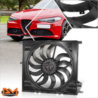 Radiator Cooling Fan Assembly for Alfa Romeo Giulia/Stelvio (2017–2024)