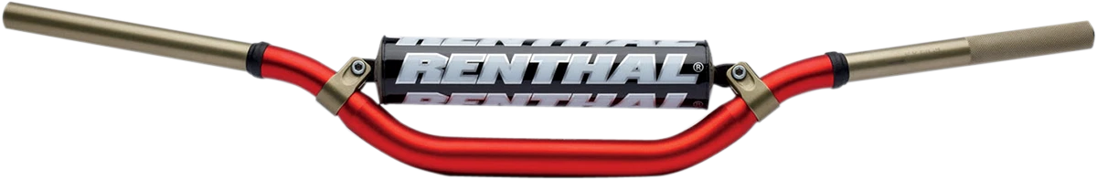 Renthal Twinwall Handlebar for Honda CR (1986–1996) - Red 918-01-RD-02-185
