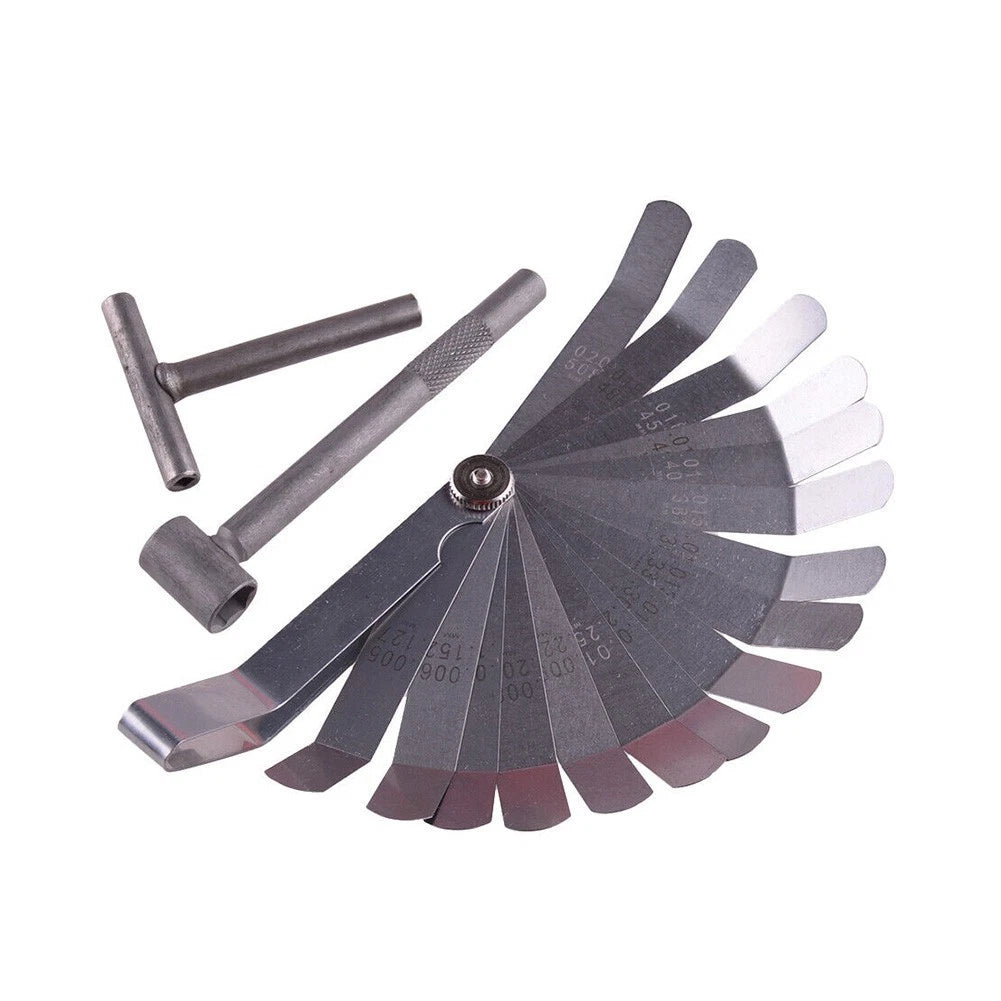 Valve Screw Adjusting Tool & Feeler Gauge Set for Motorcycle