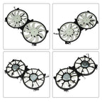 Radiator A/C Condenser Fan Assembly for Nissan Altima (2007–2018)